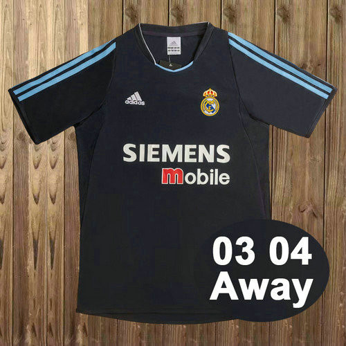 maglia real madrid seconda 2003-2004 uomo