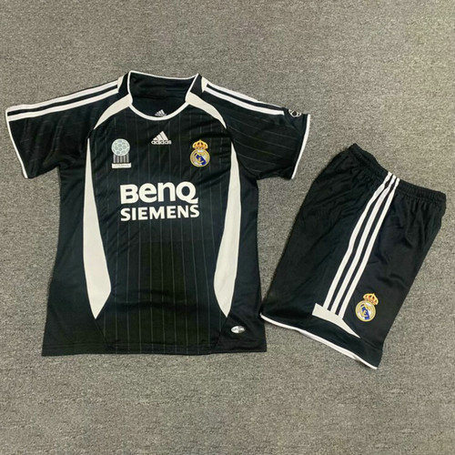 maglia real madrid seconda 2006 2007 bambino