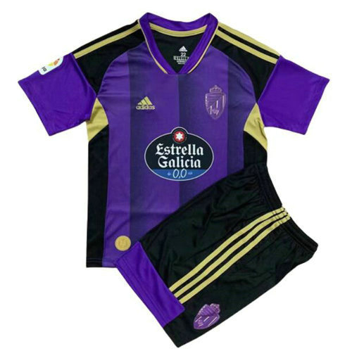 maglia real valladolid seconda 2022-2023 bambino