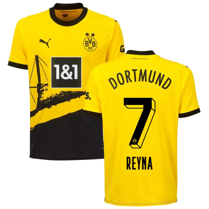 maglia reyna 7 borussia dortmund prima 2023-2024 uomo