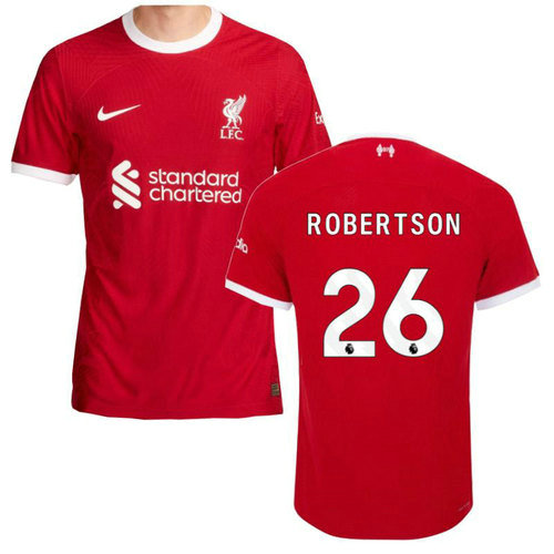 maglia robertson 26 liverpool prima 2023-2024 uomo