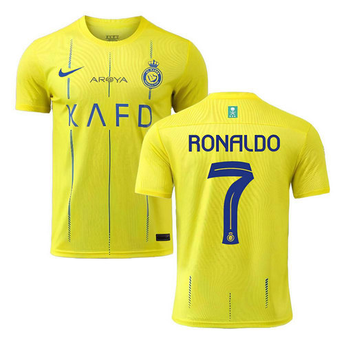 maglia ronaldo 7 al-nassr fc prima 2023-2024 uomo