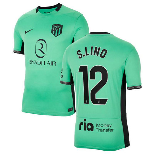 maglia s.lino 12 atlético madrid terza 2023-2024 uomo