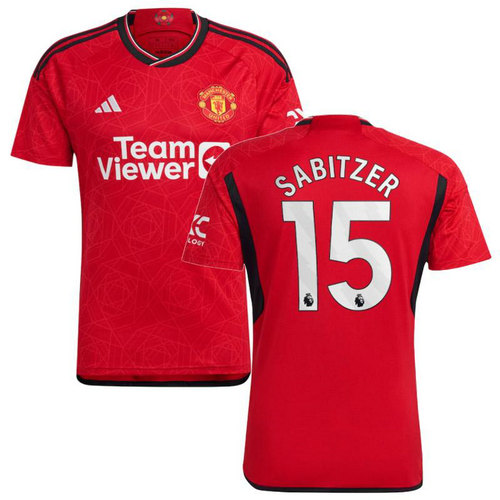 maglia sabitzer 15 manchester united prima 2023-2024 uomo