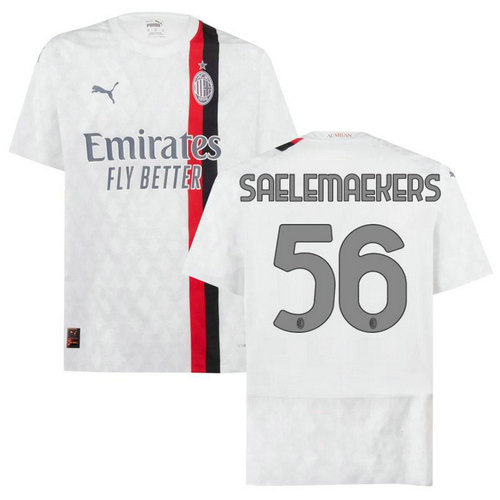 maglia saelemaekers 56 ac milan seconda 2023-2024 uomo