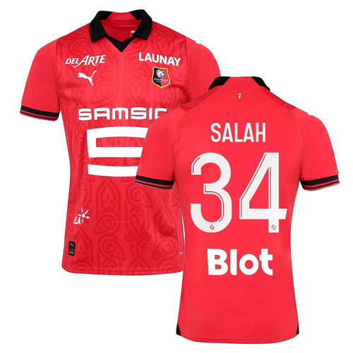 maglia salah 34 stade rennais prima 2023-2024 uomo