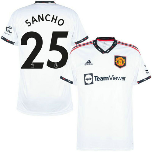 maglia sancho 25 manchester united seconda 2022-2023 a poco prezzo uomo