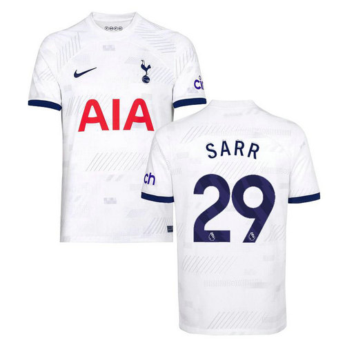 maglia sarr 29 tottenham hotspur prima 2023-2024 uomo