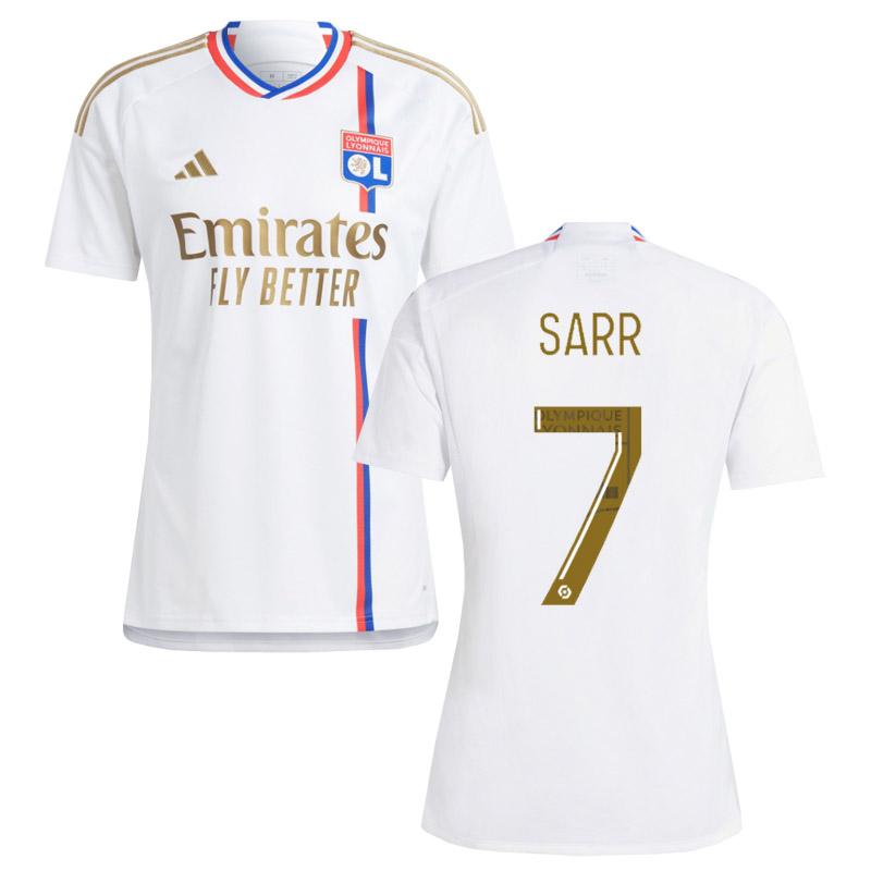 maglia sarr 7 lyon prima 2023-2024 uomo