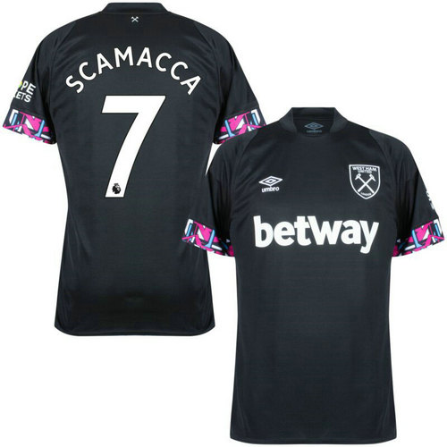 maglia scamacca 7 west ham seconda 2022-2023 a poco prezzo uomo