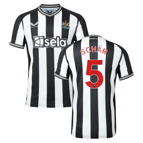 maglia schar 5 newcastle united prima 2023-2024 uomo