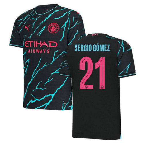 maglia sergio_gomez 24 manchester city seconda 2023-2024 uomo