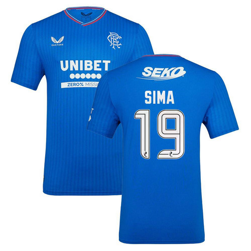 maglia sima 19 glasgow rangers prima 2023-2024 uomo