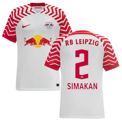 maglia simakan 2 rb leipzig prima 2023-2024 uomo