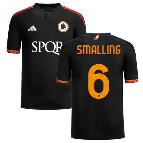 maglia smalling 6 as roma terza 2023-2024 uomo