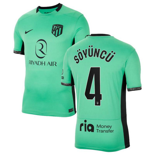 maglia soyuncu 4 atlético madrid terza 2023-2024 uomo