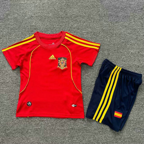 maglia spagna prima 2008 bambino