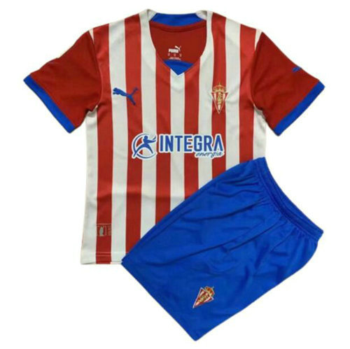 maglia sporting gijon prima 2022-2023 bambino