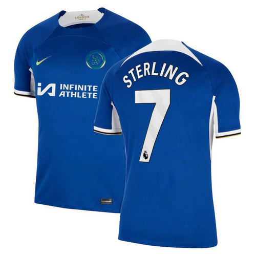 maglia sterling 7 chelsea prima 2023-2024 uomo