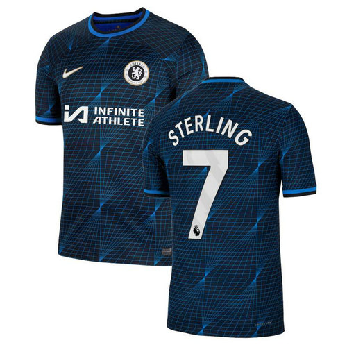 maglia sterling 7 chelsea seconda 2023-2024 uomo