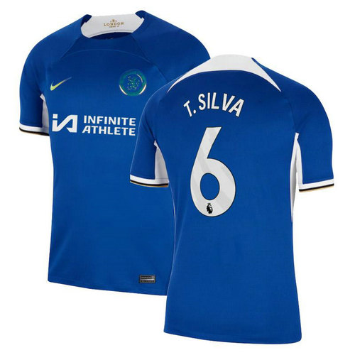 maglia t. silva 6 chelsea prima 2023-2024 uomo