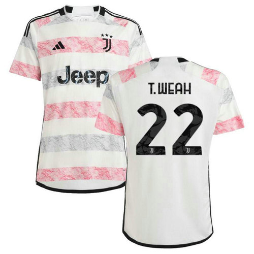 maglia t. weah 22 juventus seconda 2023-2024 uomo