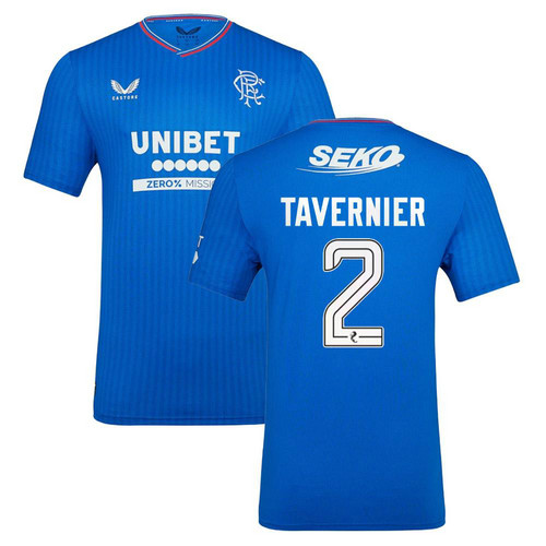 maglia tavernier 2 glasgow rangers prima 2023-2024 uomo