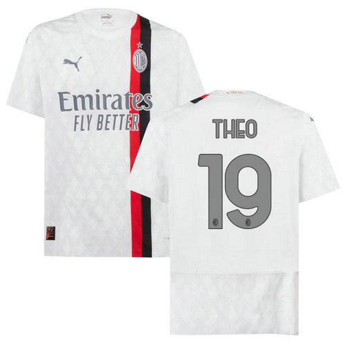 maglia theo 19 ac milan seconda 2023-2024 uomo