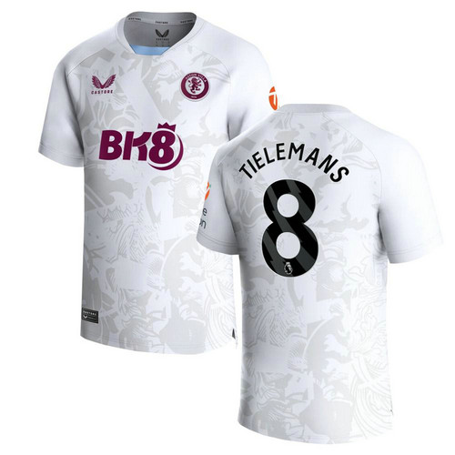 maglia tielemans 8 aston villa seconda 2023-2024 uomo