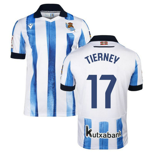 maglia tierney 17 real sociedad prima 2023-2024 uomo