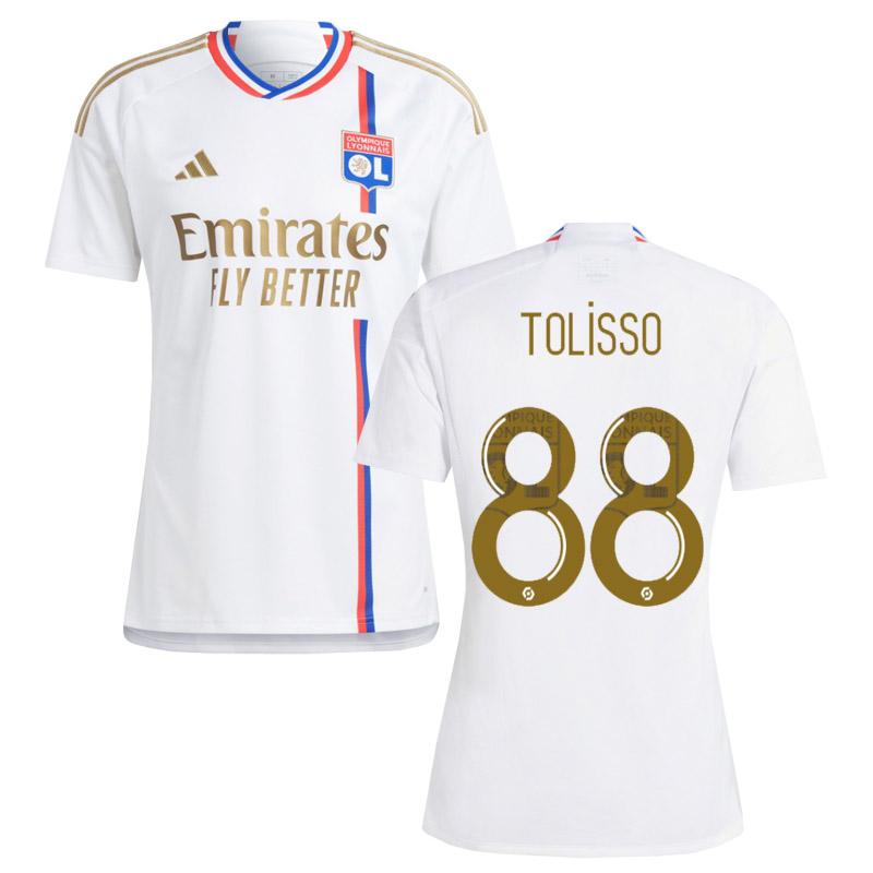 maglia tolisso 88 lyon prima 2023-2024 uomo