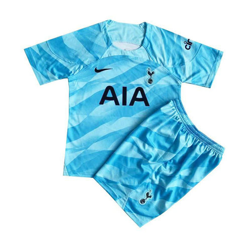 maglia tottenham hotspur portiere 2023-2024 blu bambino