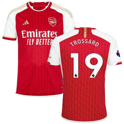 maglia trossard 19 arsenal prima 2023-2024 uomo