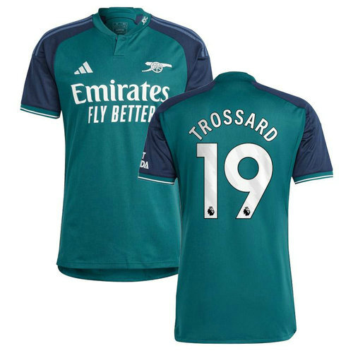 maglia trossard 19 arsenal terza 2023-2024 uomo