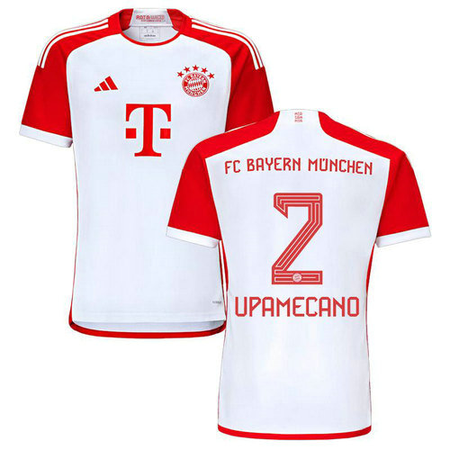 maglia upamecano 2 bayern münchen prima 2023-2024 uomo