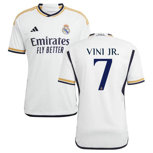 maglia vini jr 17 real madrid prima 2023-2024 uomo