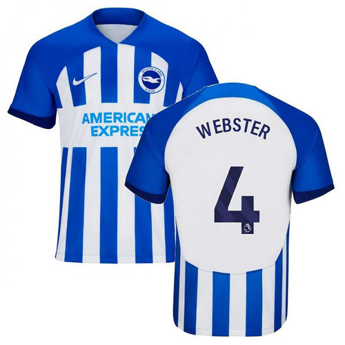 maglia webster 4 brighton prima 2023-2024 uomo