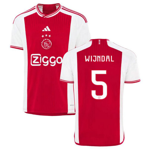 maglia wijndal 5 ajax prima 2023-2024 uomo