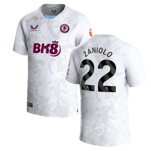 maglia zaniolo 22 aston villa seconda 2023-2024 uomo