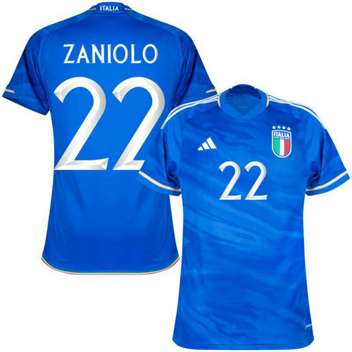 maglia zaniolo 22 italia prima 2023-2024 a poco prezzo uomo