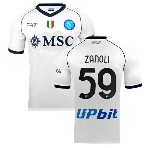 maglia zanoli 59 napoli seconda 2023-2024 uomo