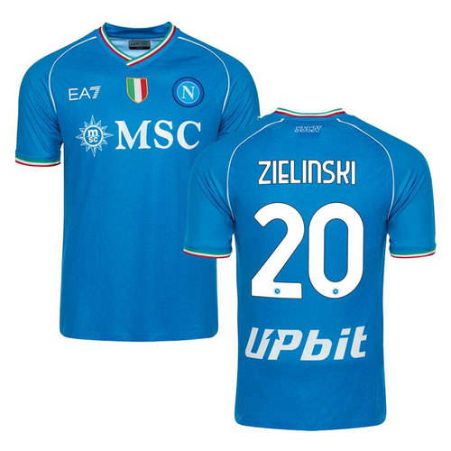 maglia zielinski 20 napoli prima 2023-2024 uomo