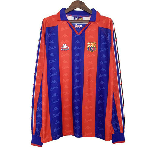 manica lunga maglia barcellona prima 1996-1997 uomo