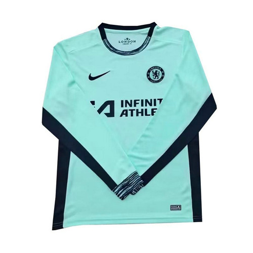 manica lunga maglia chelsea terza 2023-2024 uomo