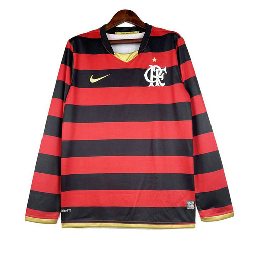 manica lunga maglia flamengo prima 2008-2009 uomo