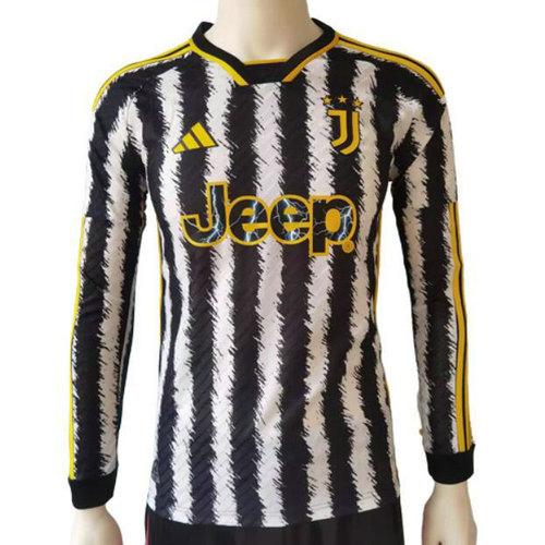 manica lunga maglia juventus prima 2023-2024 uomo