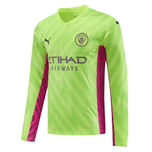 manica lunga maglia manchester city portiere 2023-2024 giallo uomo