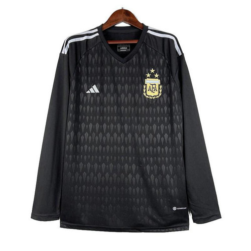 manica lunga nero maglia argentina portiere 2023-2024 uomo