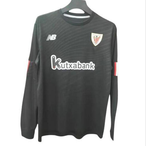 maniche lunghe portiere maglia athletic bilbao nero bianco 2022-2023 uomo