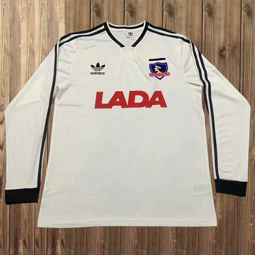 maniche lunghe prima maglia colo-colo 1991 uomo